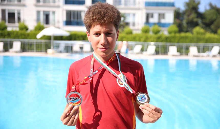 Milli yüzücü Kuzey Set, Yunanistan'da kürsüde yer almak istiyor