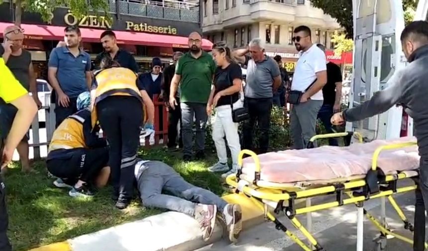 Yaya geçidinde kaza: 3 yaralı