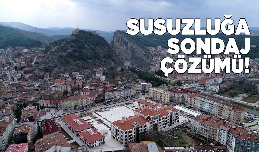 İlçedeki su sorununun çözümü için sondaj yapılacak