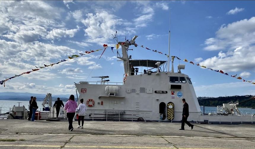 TCSG-72 Gemisi Sinop’ta halkın ziyaretine açılıyor
