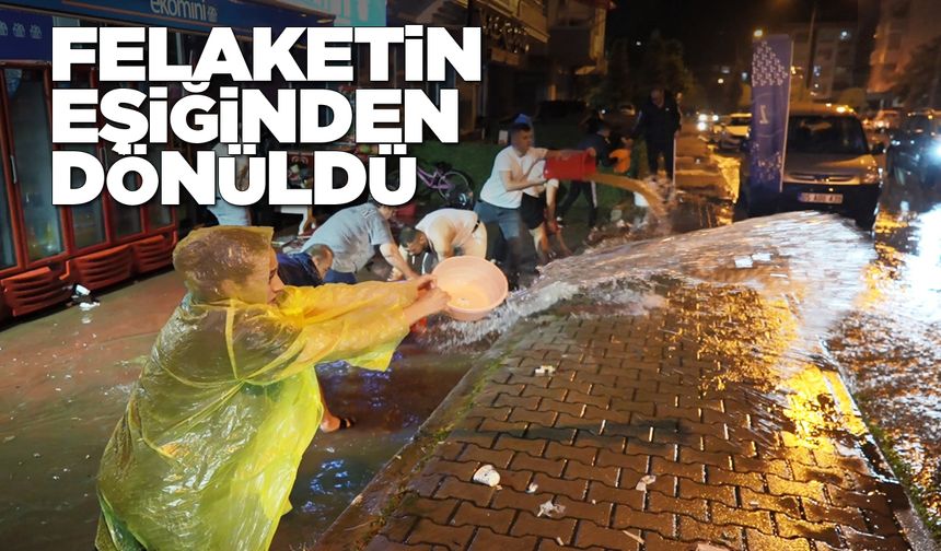 Komşu ilde metrekareye 125 kilo yağış düştü