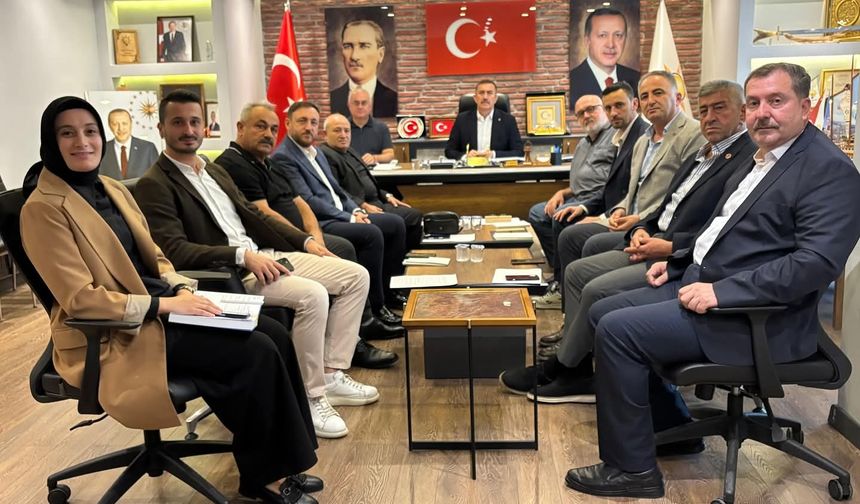 AK Parti Sinop İlçe Başkanları Toplantısı yapıldı