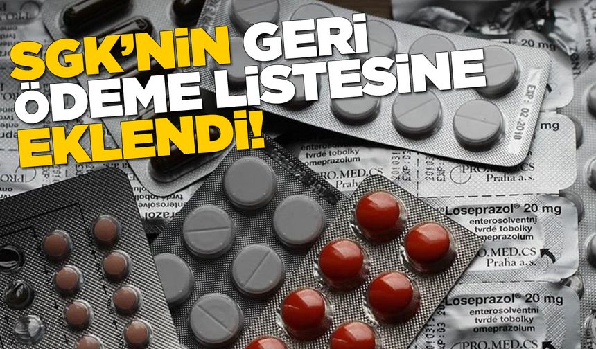 64 ilaç geri ödeme listesine alındı