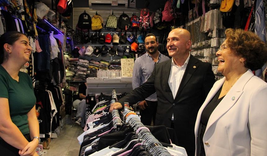 İYİ Parti heyetinden Sinop’ta esnaf ziyareti