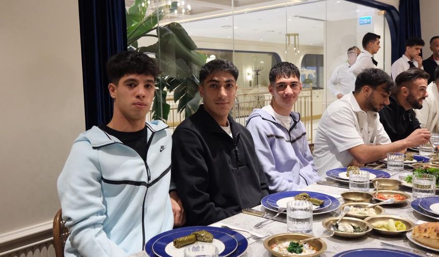 Küçükçekmece Sinopspor birlik sofrasında buluştu