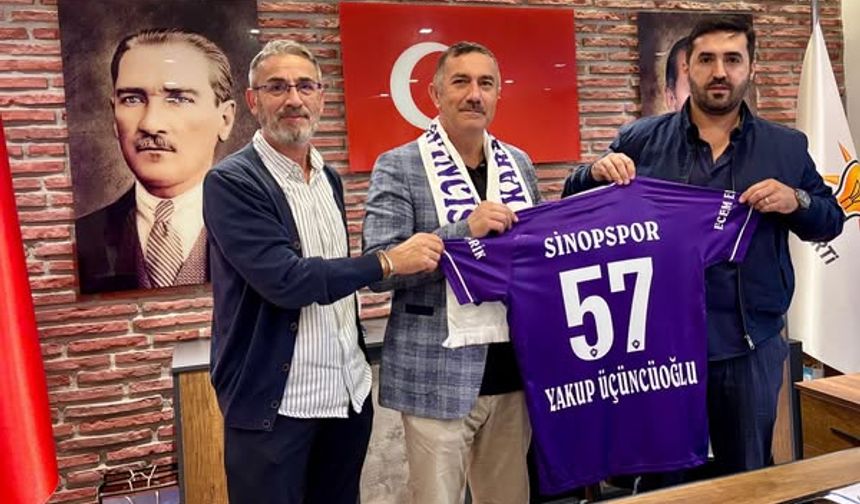 Sinopspor'dan Üçüncüoğlu'na forma jestli ziyaret