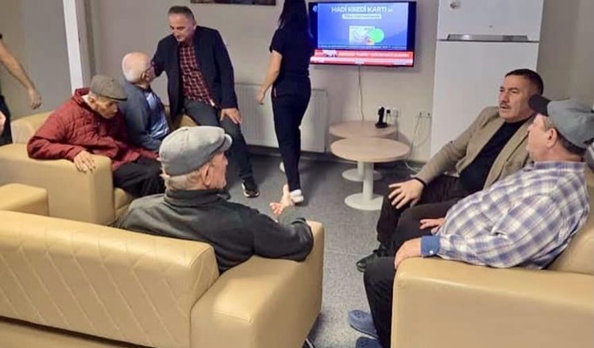 Üçüncüoğlu'ndan huzurevi ziyareti