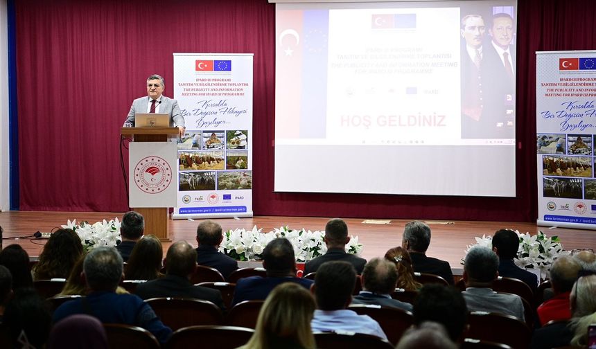 Sinop’un kırsal kalkınmasına IPARD desteği