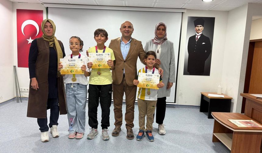 Amasyalı öğrencilerden uluslararası matematik yarışmasında önemli başarı