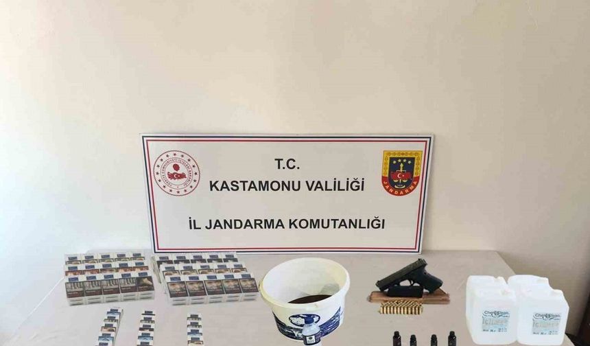 Kastamonu’da sahte alkol operasyonu: 6 gözaltı