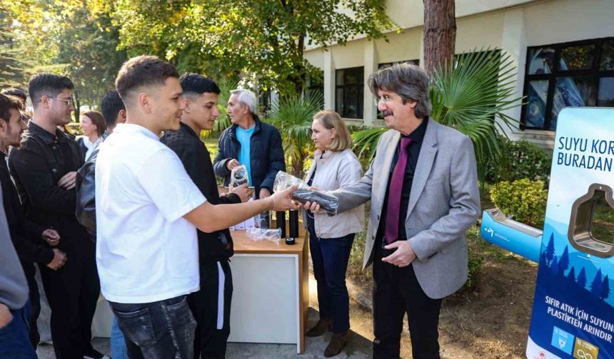 Suyu plastikten arındıran proje hayata geçirildi