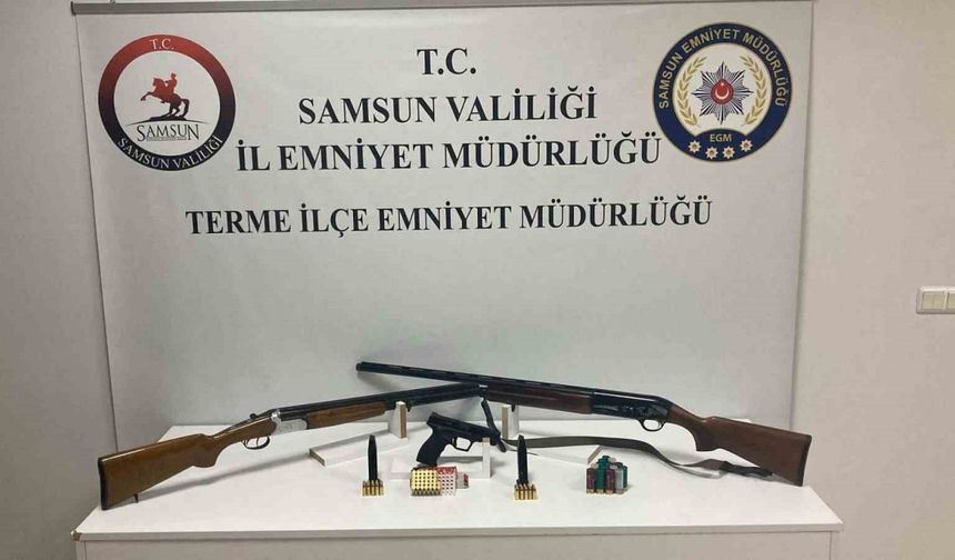 Terme’de büyük çaplı asayiş uygulaması