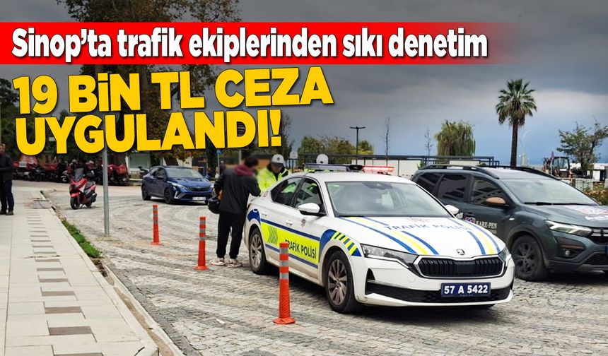 Sinop'ta hacizli motosiklet yakalandı