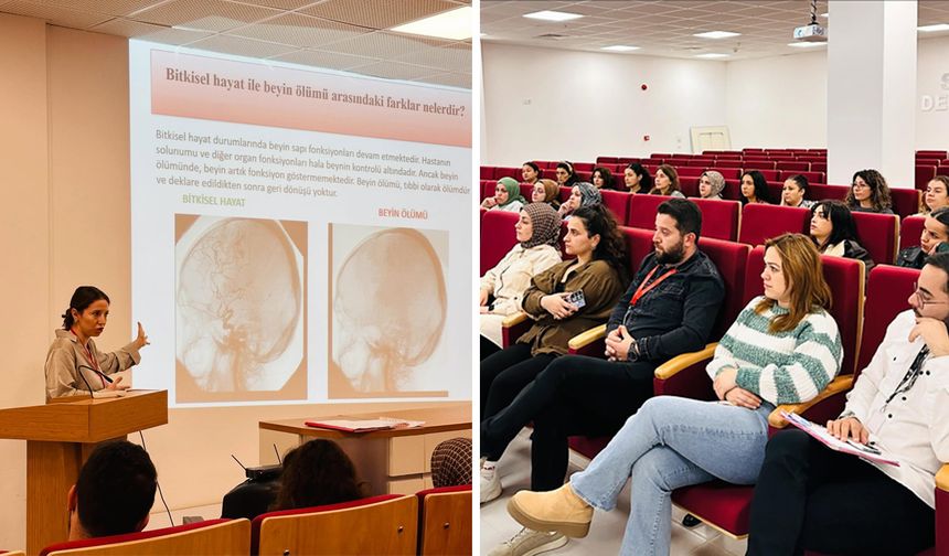 Atatürk Devlet Hastanesi’nde organ bağışı bilgilendirmesi