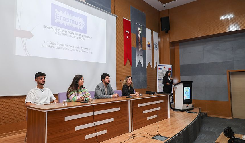 SNÜ öğrencilerine ERASMUS+ fırsatları anlatıldı