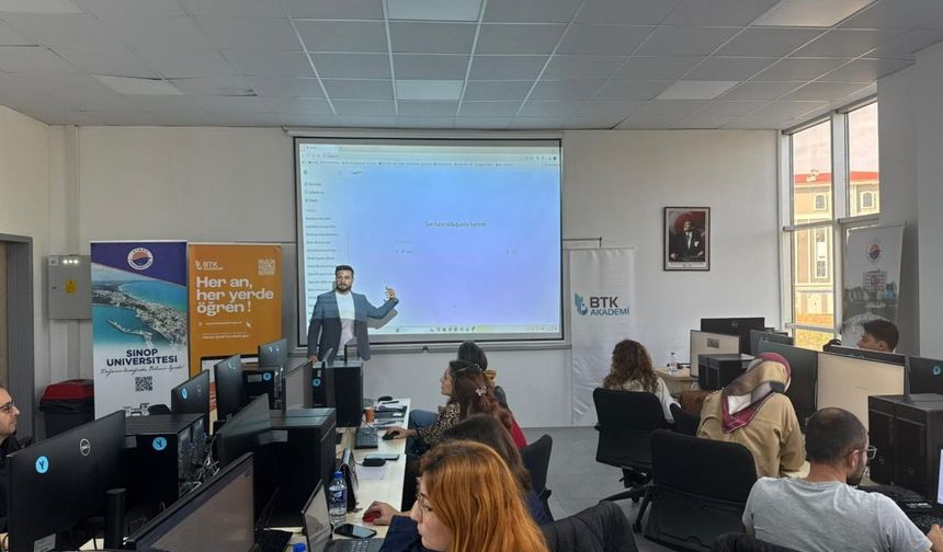 Sinop'ta “Eğiticilerin Eğitimi Programı” düzenlendi