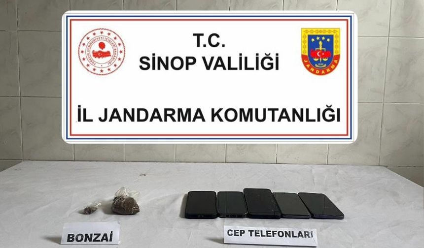 Sinop’ta narkotik operasyon: 1 tutuklama