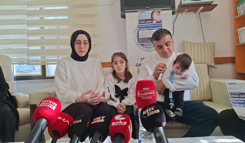 SMA'lı Uras Bebek için SMS kampanyası başladı!