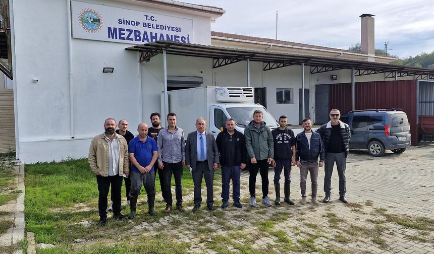 Sinop Belediyesi, mezbahaneyi yenileyerek hizmete açtı