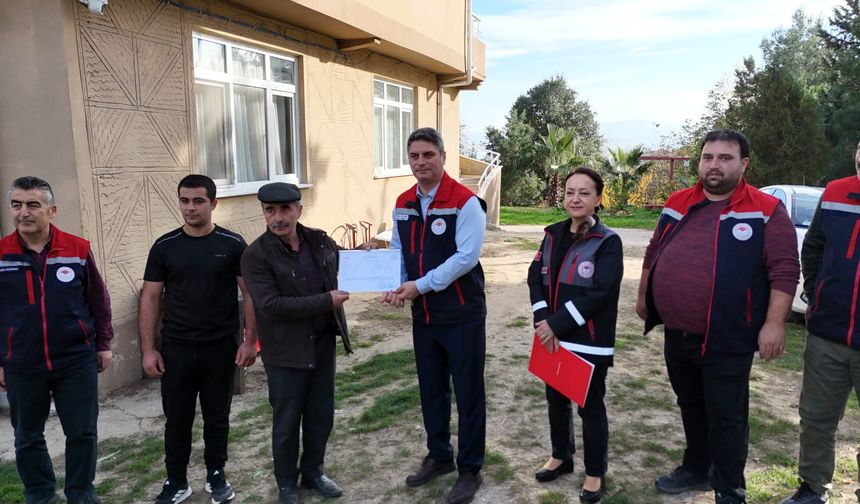 Demirci Köyü'ndeki işletme Ari Sertifikası aldı