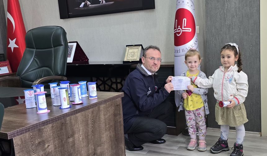 Minik kalpler paylaşmanın heyecanını yaşadı