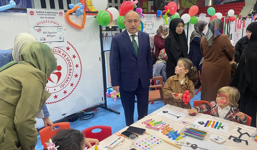 'Aile Şenliği' ve Gazze yararına 'Hayır Çarşısı' düzenlendi