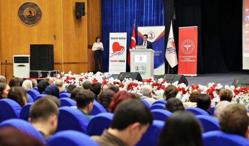 'Hayat Devam Etsin-Organ Bağış Sempozyumu' düzenlendi