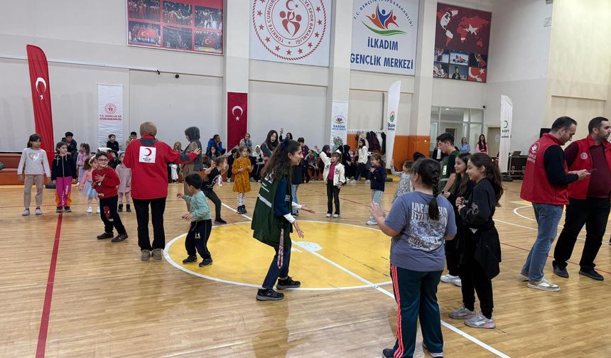 Samsun'da çocuk şenliği yapıldı