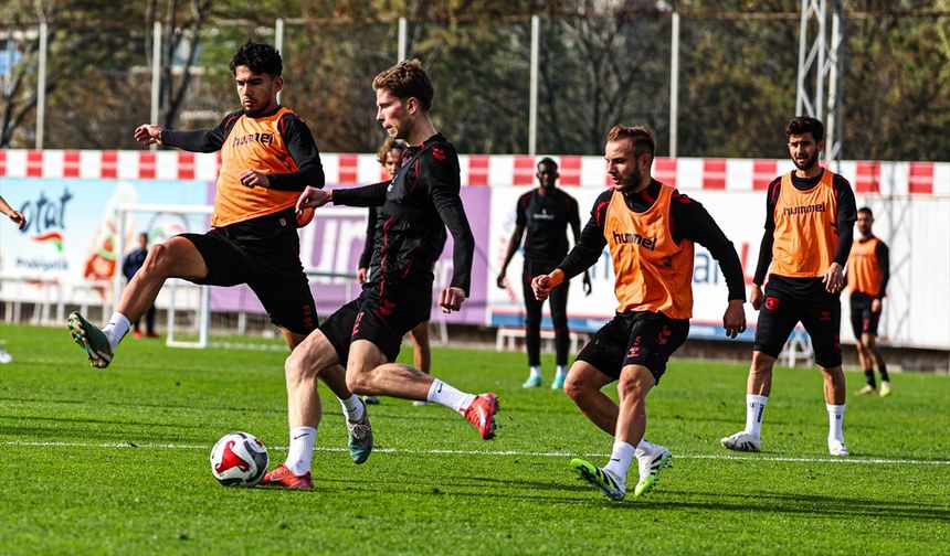 Samsunspor, Beşiktaş maçı hazırlıklarını sürdürdü