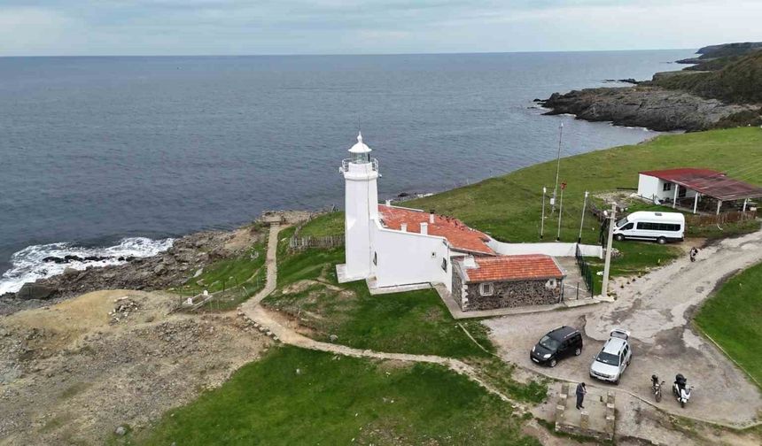 Kuzeyin bekçisi "İnceburun Feneri" ilgi çekiyor