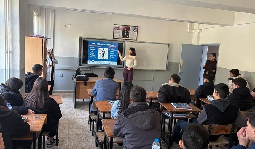 Organ bağışı farkındalığı eğitimi düzenlendi