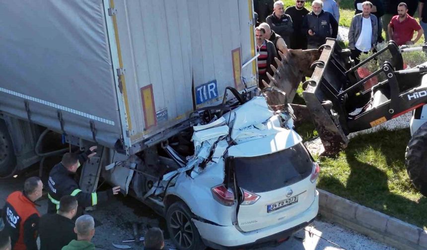 Sinop'taki feci kazada özel eğitim öğretmeni hayatını kaybetti
