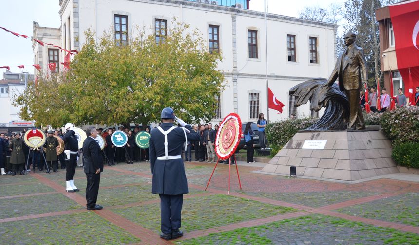 Sinop'ta Atatürk'ü Anma töreni düzenlendi