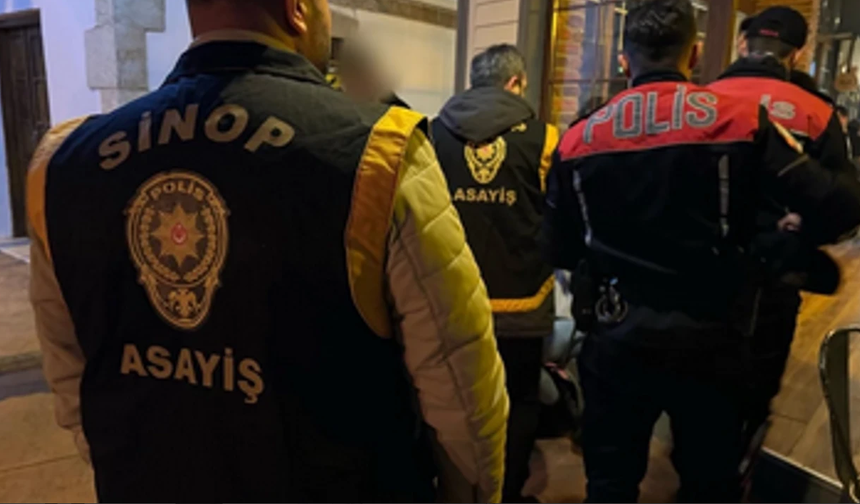 Sinop'un Ekim ayı asayiş karnesi açıklandı