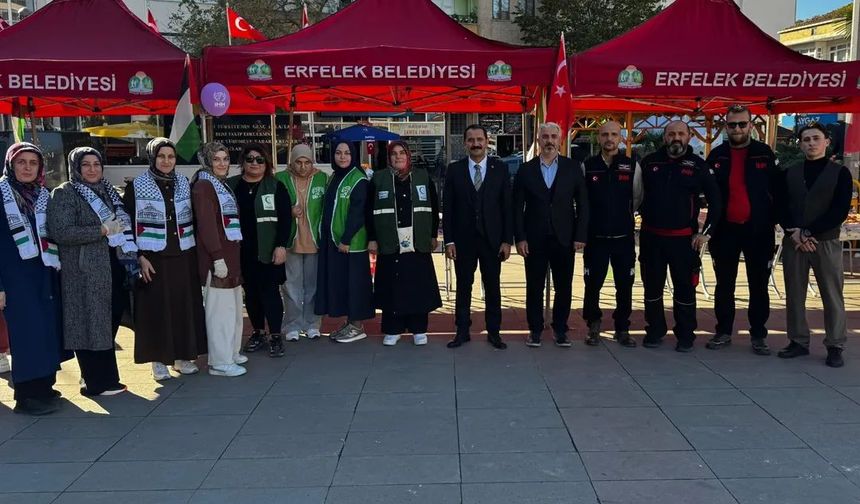 Erfelek’te “Gazze İçin Birlik Zamanı” Hayır Çarşısı düzenlendi
