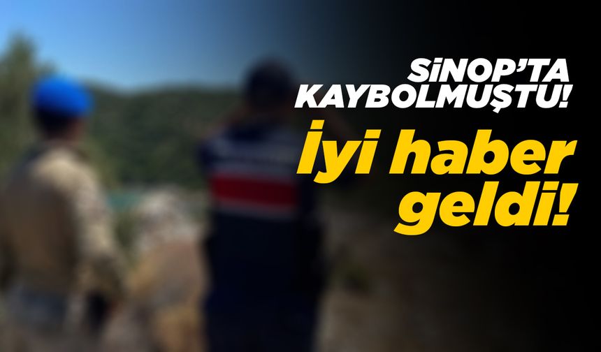 Ormanda kaybolan 3 kişiden iyi haber