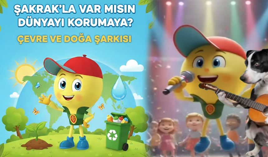 Şakrak’tan çevre bilinci aşılayan yeni şarkı