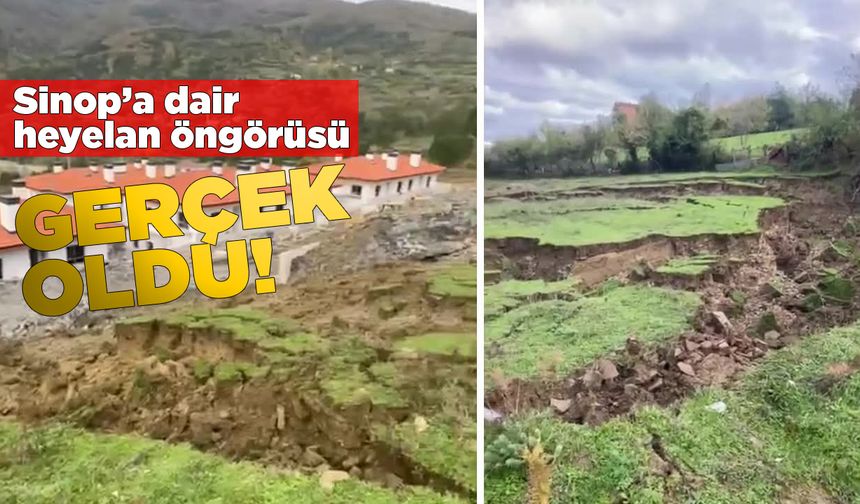Sinop’ta yaşanan heyelan 3 yıl önce öngörülmüştü