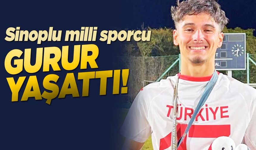 Sinoplu sporcudan Tokyo'da altın zafer!