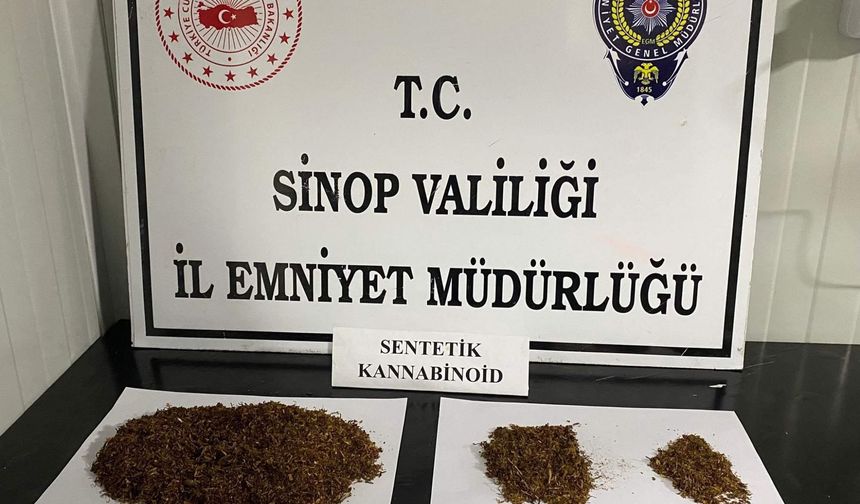 Sinop'ta narkotik operasyonu: 2 kişi tutuklandı