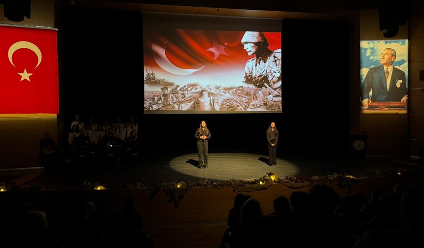Ulu Önder Atatürk saygı ve minnetle anıldı