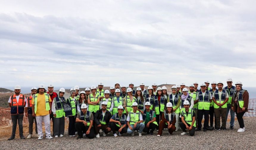 SNÜ öğrencileri Akkuyu Nükleer Güç Santralini ziyaret etti