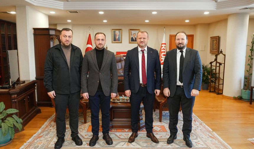 İzzet Arslan'dan RTÜK Başkanı Daniş’e hayırlı olsun ziyareti