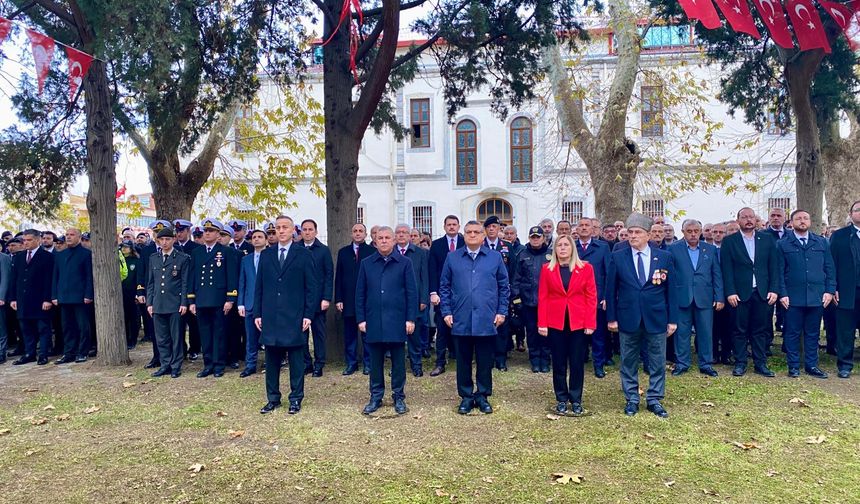 Sinop’ta 30 Kasım Deniz Şehitleri törenle anıldı