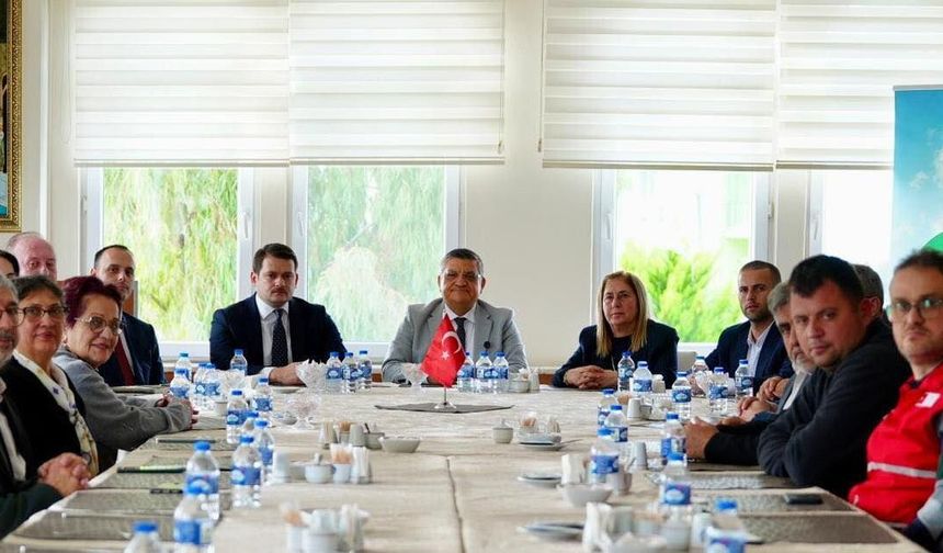 Vali Özarslan, Sinop İl İnsan Hakları Kurulu Üyeleri ile bir araya geldi