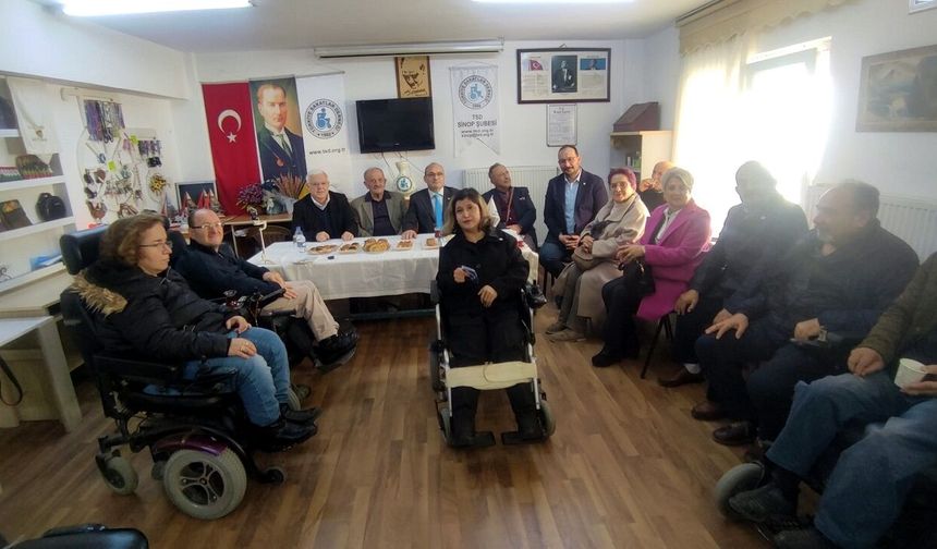 Sinop İYİ Parti’den Engelliler Günü ziyaretleri
