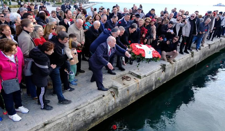 Sinop'ta Mübadiller denize çelenk ve karanfil bırakacak