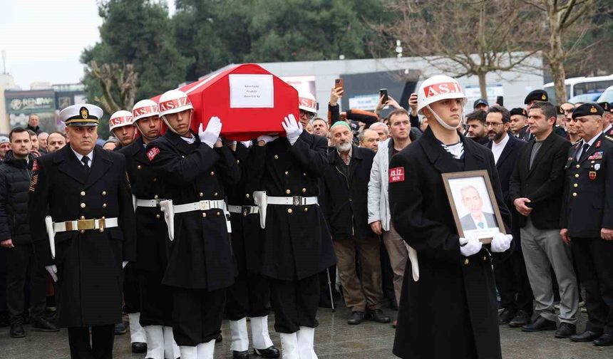 Kıbrıs gazisi son yolculuğuna uğurlandı