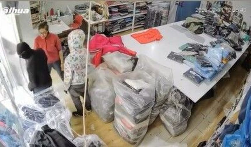 Maskeli gaspçıları tokatlayarak kovdu