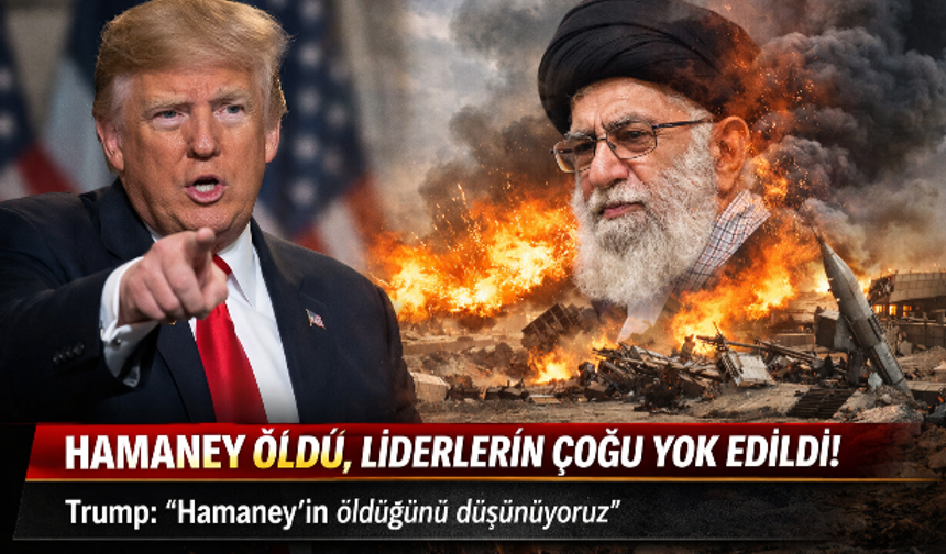 Trump’tan Açıklama: “Hamaney Öldü, Üst Düzey Liderlerin Çoğu Artık Yok”